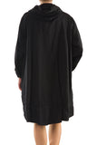 La Mouette Women's Plus Size Hooded Trench Coat