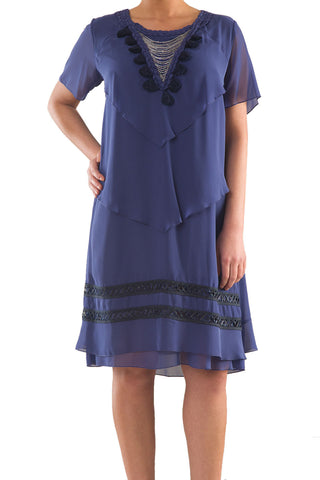 La Mouette Women's Plus Size Evening Dress