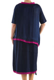La Mouette Women's Plus Size Dress With 2-Piece Effect