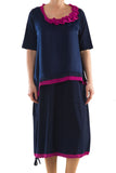 La Mouette Women's Plus Size Dress With 2-Piece Effect