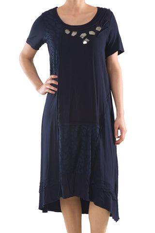 La Mouette Women's Plus Size Dress with Embellishments