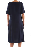 La Mouette Women's Plus Size Dress with Pockets & Print