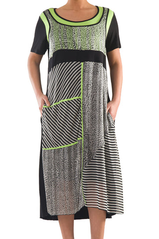 La Mouette Women's Plus Size Easy Asymmetrical Dress