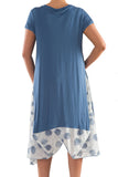 La Mouette Women's Plus Size Easy Dress with Polka Dot