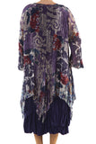 La Mouette Women's Plus Size Floral Dress