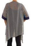 La Mouette Women's Plus Size Striped Plus Size Tunic