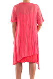 La Mouette Women's Plus Size Asymmetrical Summer Dress