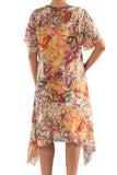 La Mouette Women's Plus Size Fun Summer Dress with Lace