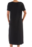 La Mouette Women's Plus Size Easy Asymmetrical Dress