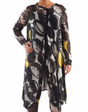 La Mouette Women's Plus Size Casual Tulip Tunic-Coat